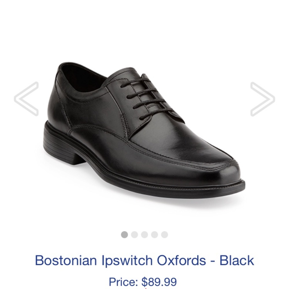 Black Bostonian Dress Shoes